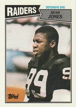 Sean Jones 1987 Topps #222 Sports Card