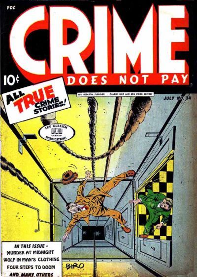 Crime Does Not Pay #34 Comic