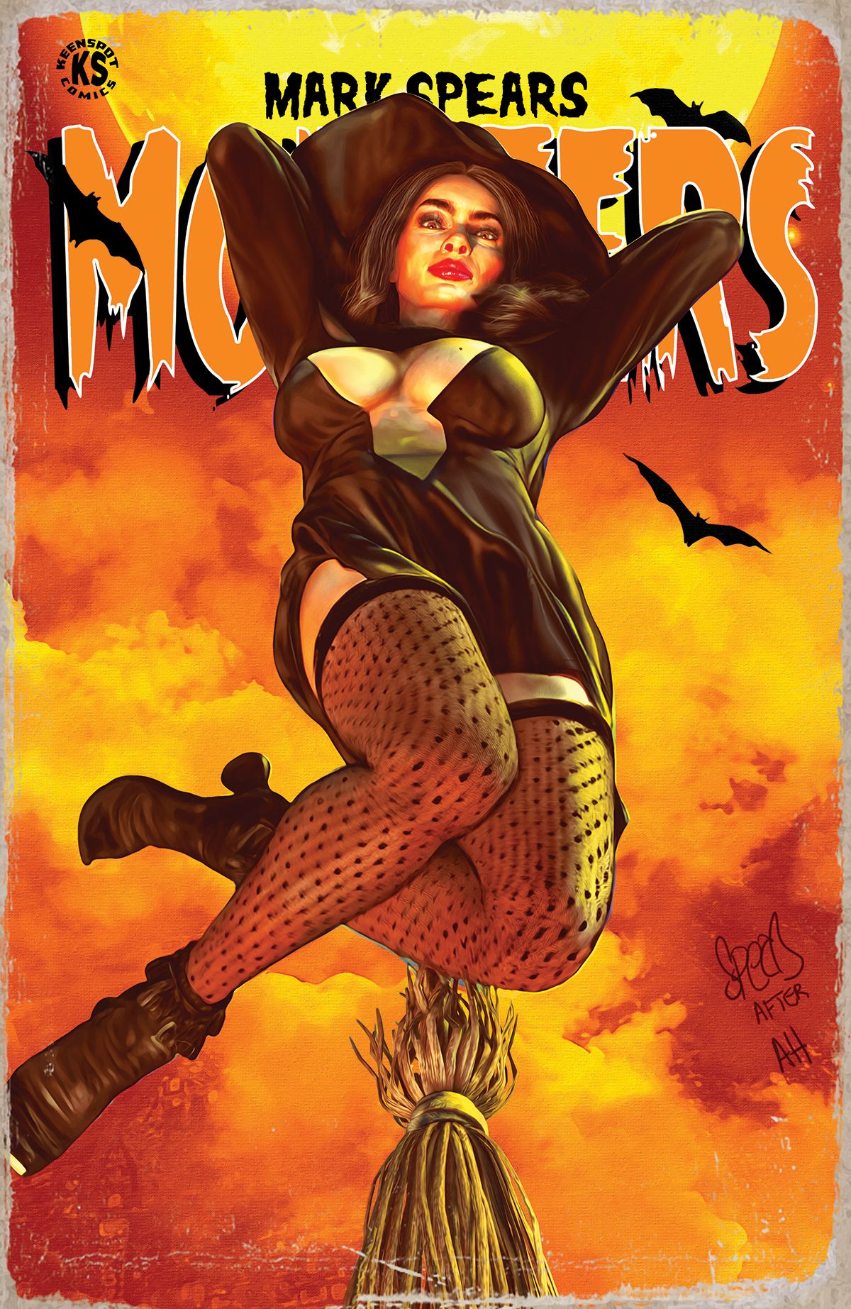 Mark Spears Monsters #7 (Cvr B Mark Spears Hexy The Witch Jsa Classified #1 Homage Variant) Comic