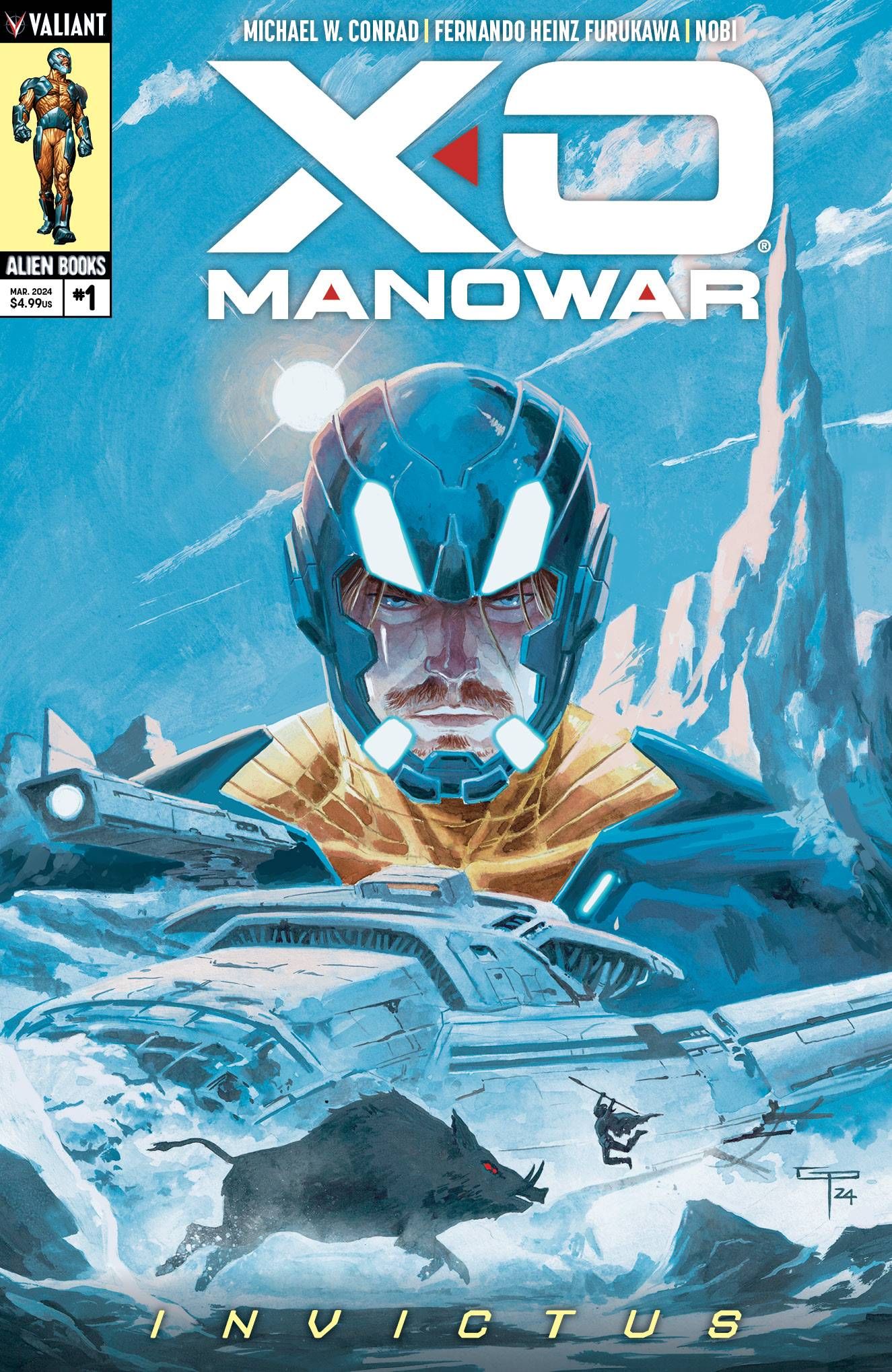 X-O Manowar: Invictus Comic