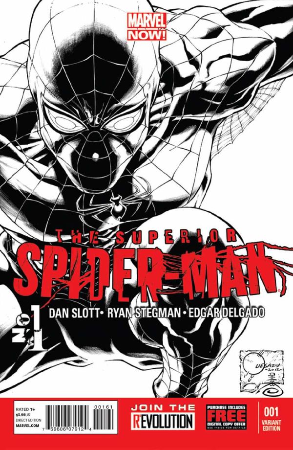 Superior Spider-Man #1 (Quesada Sketch Cover)