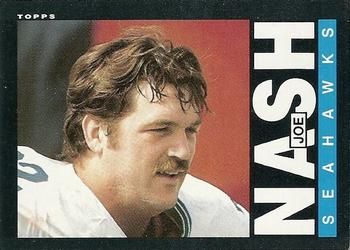 Joe Nash 1985 Topps #390 Sports Card