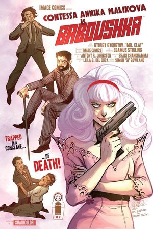 Codename Baboushka: Conclave Of Death #2 (Cover B Del Duca)