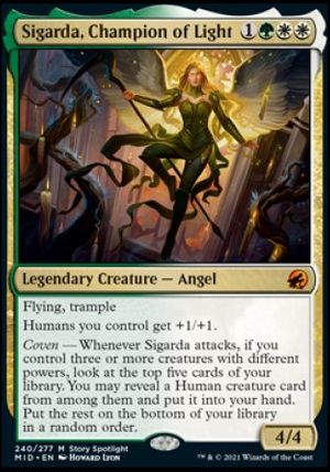 Sigarda, Champion of Light (Innistrad: Midnight Hunt)