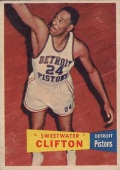 "Sweetwater" Clifton Sports Card