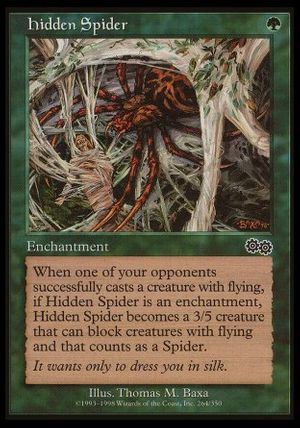 Hidden Spider (Urza's Saga)