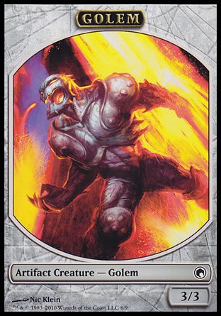 Golem (Scars of Mirrodin) Trading Card