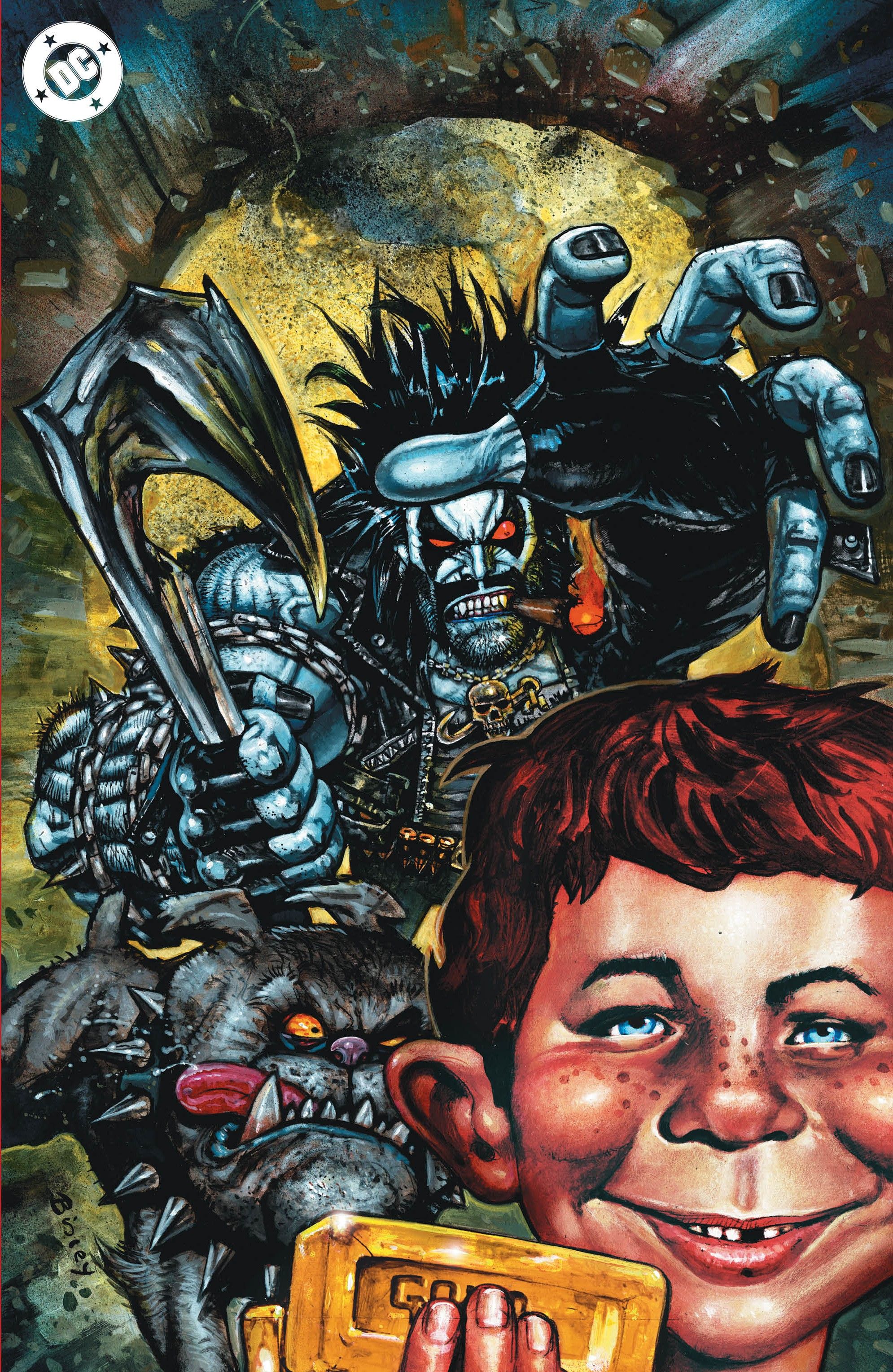 Mad About DC #1 (Second Printing Cvr C Simon Bisley Foil Variant) Comic