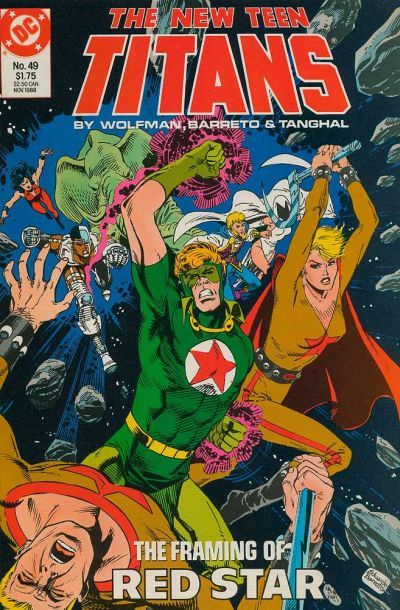 The New Teen Titans #49 Comic