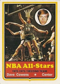 Dave Cowens 1973 Topps #40 Sports Card