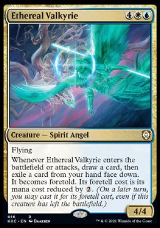 Ethereal Valkyrie (Kaldheim Commander Decks) Trading Card