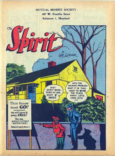 Spirit Section #2/25/1945 Comic