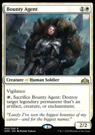 Bounty Agent (Guilds of Ravnica) Trading Card