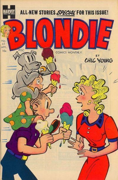 Blondie Comics Monthly #65 Comic