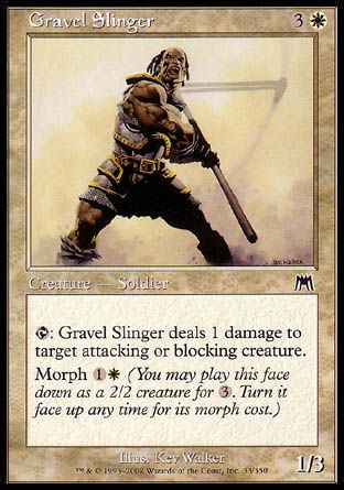 Gravel Slinger (Onslaught) Trading Card