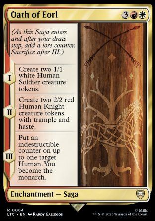 Oath of Eorl (The Lord of the Rings Commander Decks) Trading Card