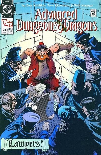 Advanced Dungeons and Dragons #23 Comic