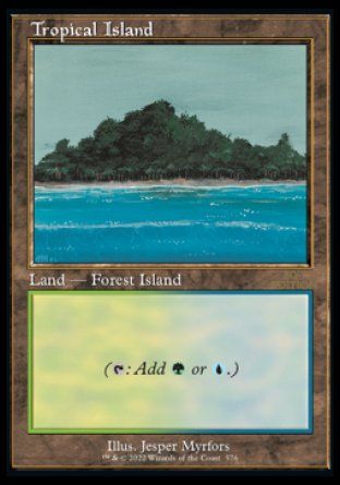 Tropical Island (Magic 30th Anniversary Edition - Old Frame)