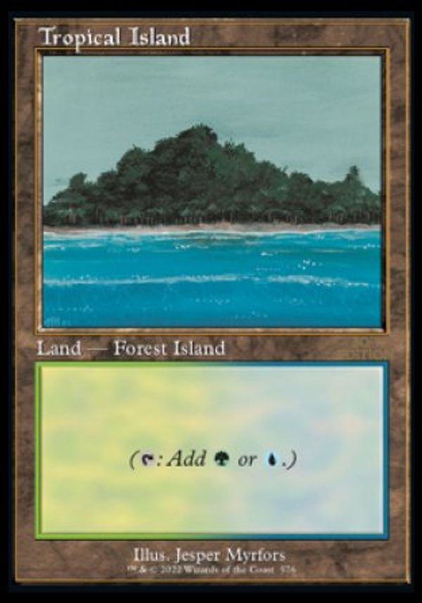 Tropical Island (Magic 30th Anniversary Edition - Old Frame)