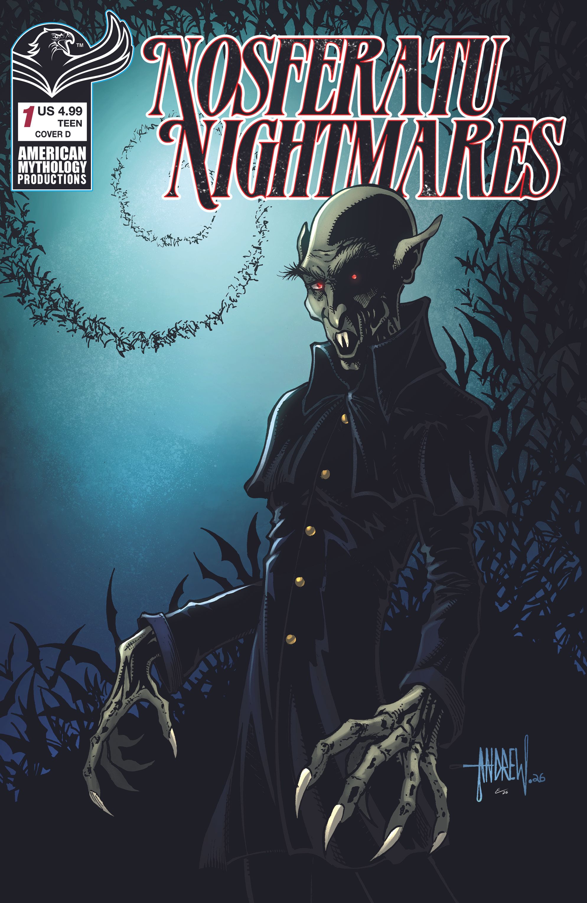 Nosferatu Nightmares #1 (Cvr D Andrew Mangum Variant) Comic