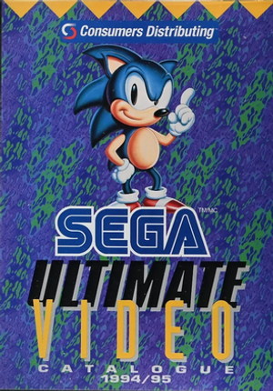 Consumers Distributing Sega/Nintendo Catalogue #1994-95
