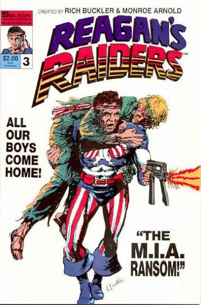 Reagan's Raiders #3 Comic