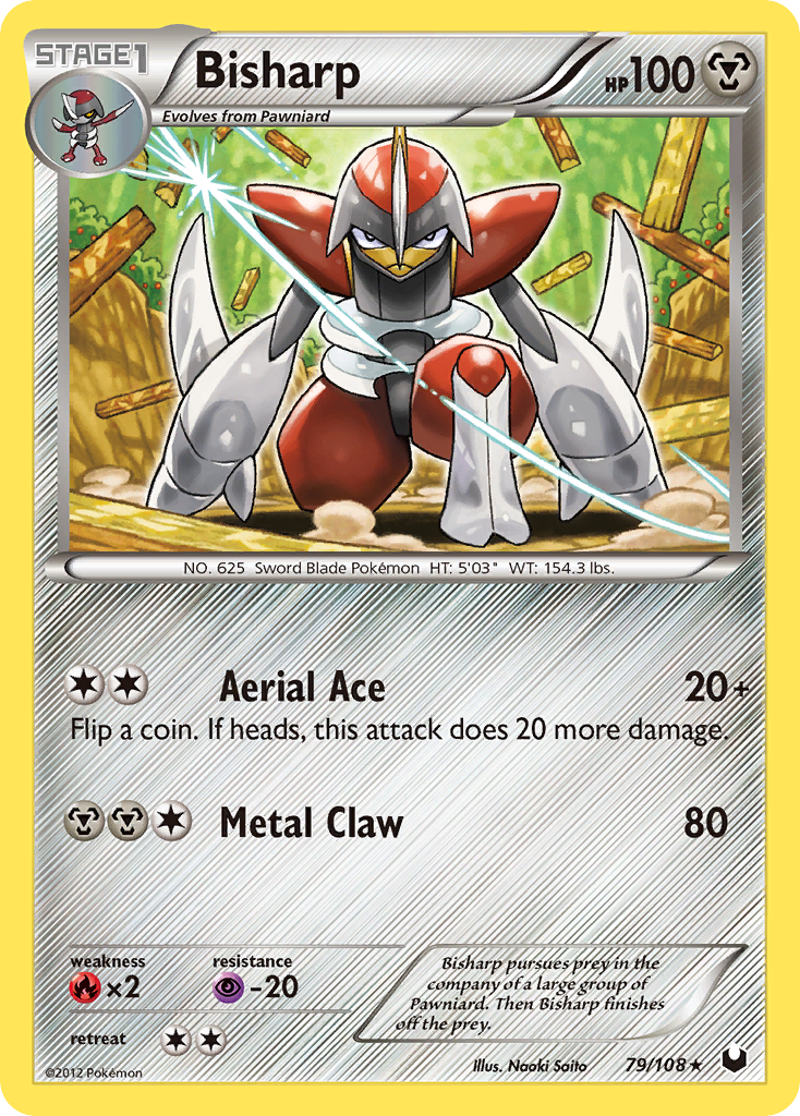 Bisharp (79/108) - Dark Explorers Pokémon Card