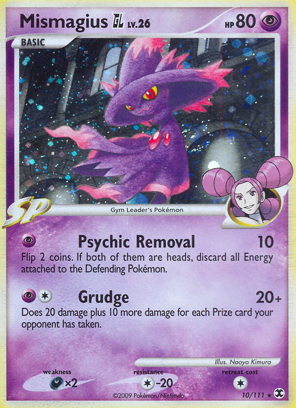 Mismagius GL (10/111) - Rising Rivals Pokémon Card