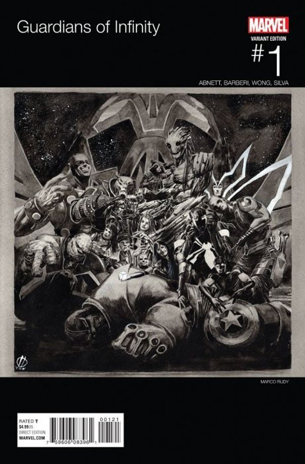 Guardians of Infinity #1 (Hip Hop Variant)