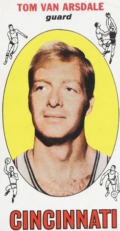 Tom Van Arsdale 1969-70 Topps Basketball #79 Sports Card
