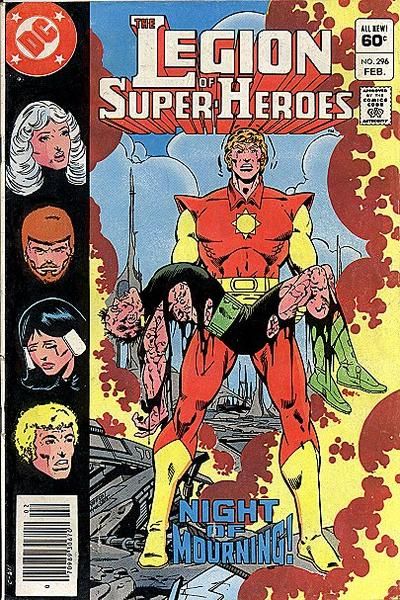 The Legion of Super-Heroes #296 Comic