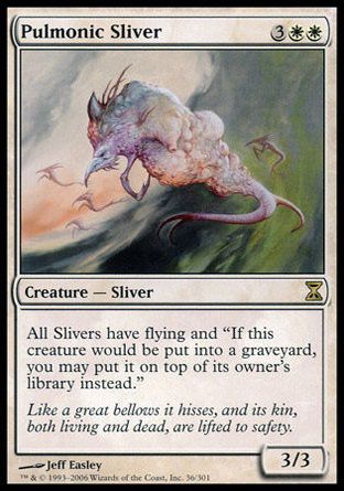 Pulmonic Sliver (Time Spiral) Trading Card