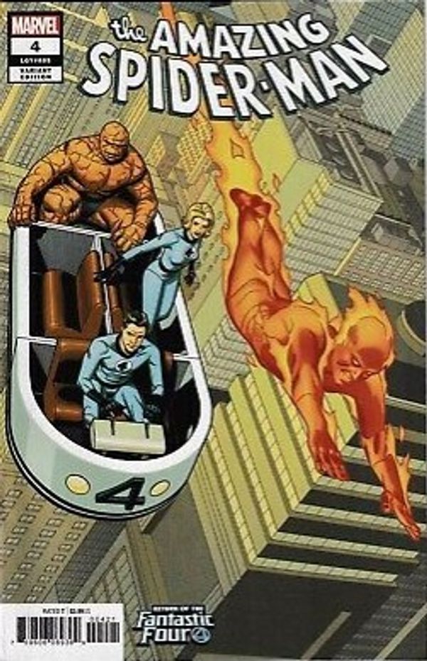 Amazing Spider-man #4 (Sprouse Return Of Fantastic Four)