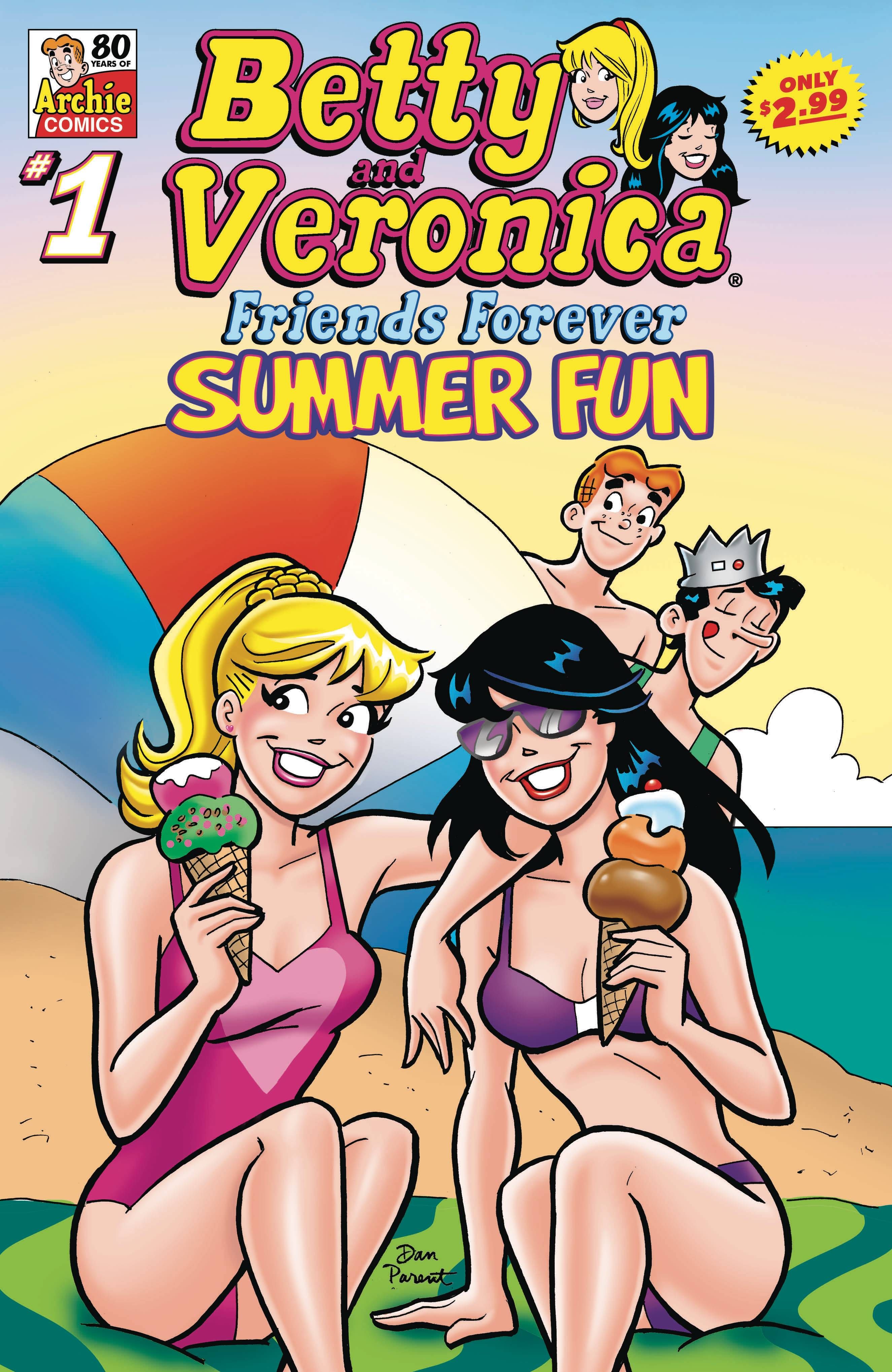 B & V Friends Forever Summer Fun #1 Comic