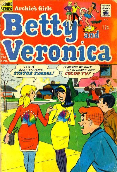 Archie's Girls Betty and Veronica #136 Comic