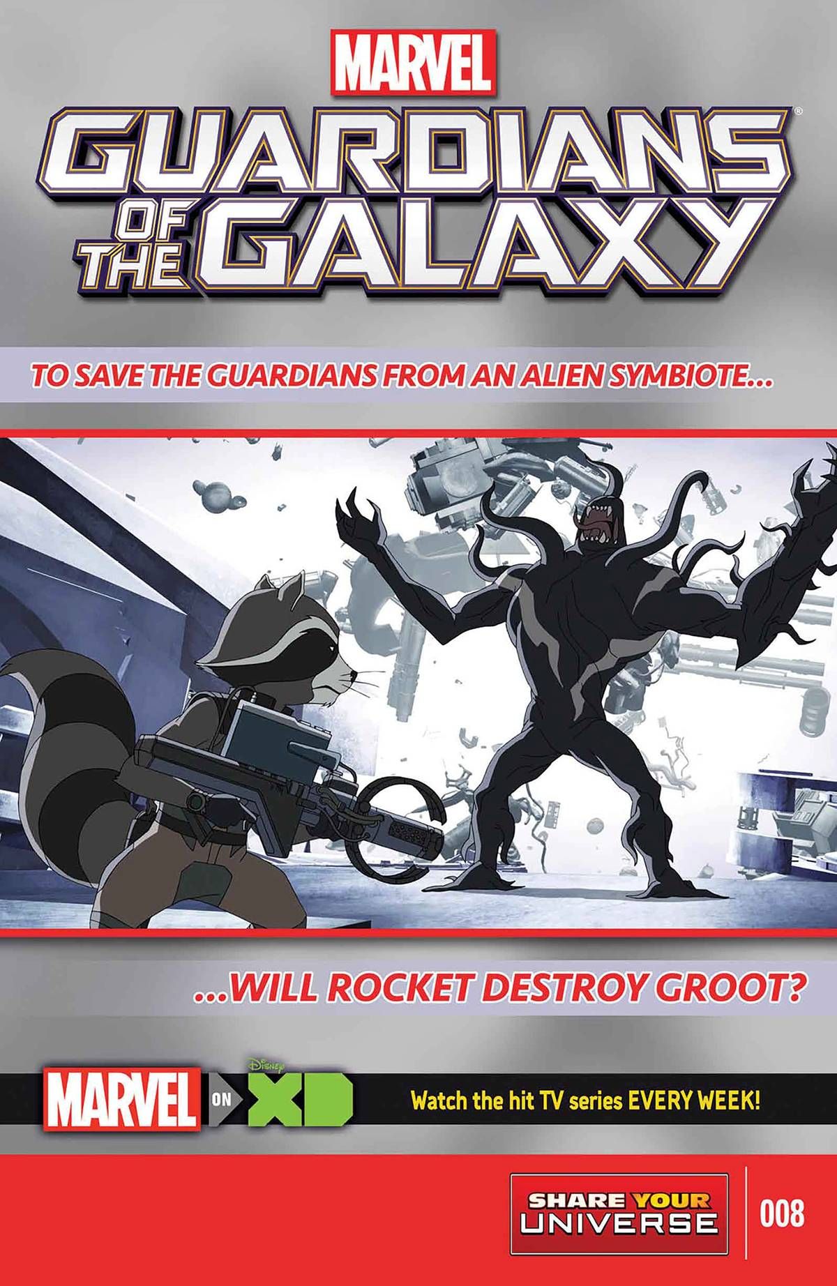 Marvel Universe Guardians Of Galaxy #8 Comic