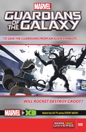 Marvel Universe Guardians Of Galaxy #8