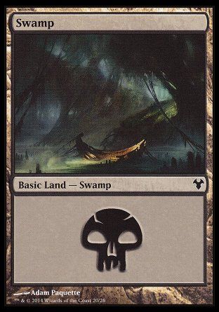 Swamp (Modern Event Deck) Trading Card