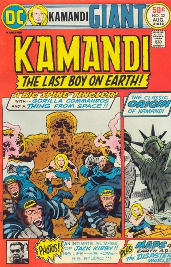 Kamandi, The Last Boy On Earth #32