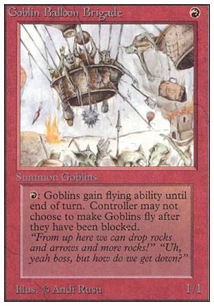 Goblin Balloon Brigade (Unlimited) Trading Card