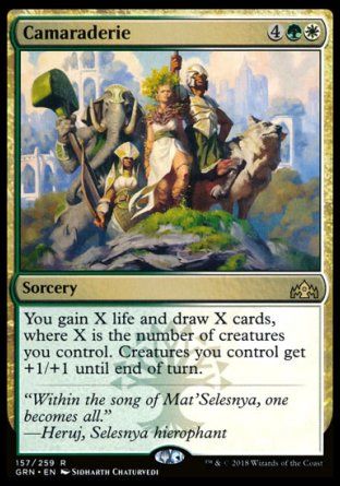 Camaraderie (Guilds of Ravnica) Trading Card