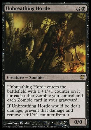 Unbreathing Horde (Innistrad) Trading Card