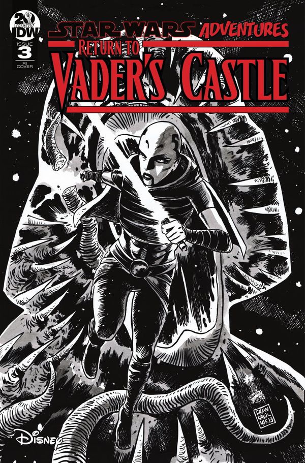 Star Wars Adventures: Return to Vader's Castle #3 (10 Copy Cover B&w Francavilla)