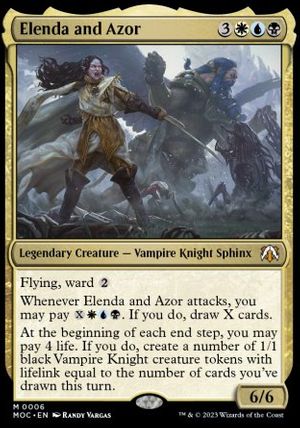 Elenda and Azor (March of the Machine Commander Decks)