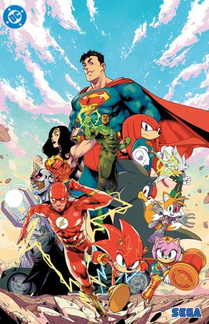 DC X Sonic The Hedgehog The Metal Legion #1 (Cvr E Pablo M Collar Foil Variant)