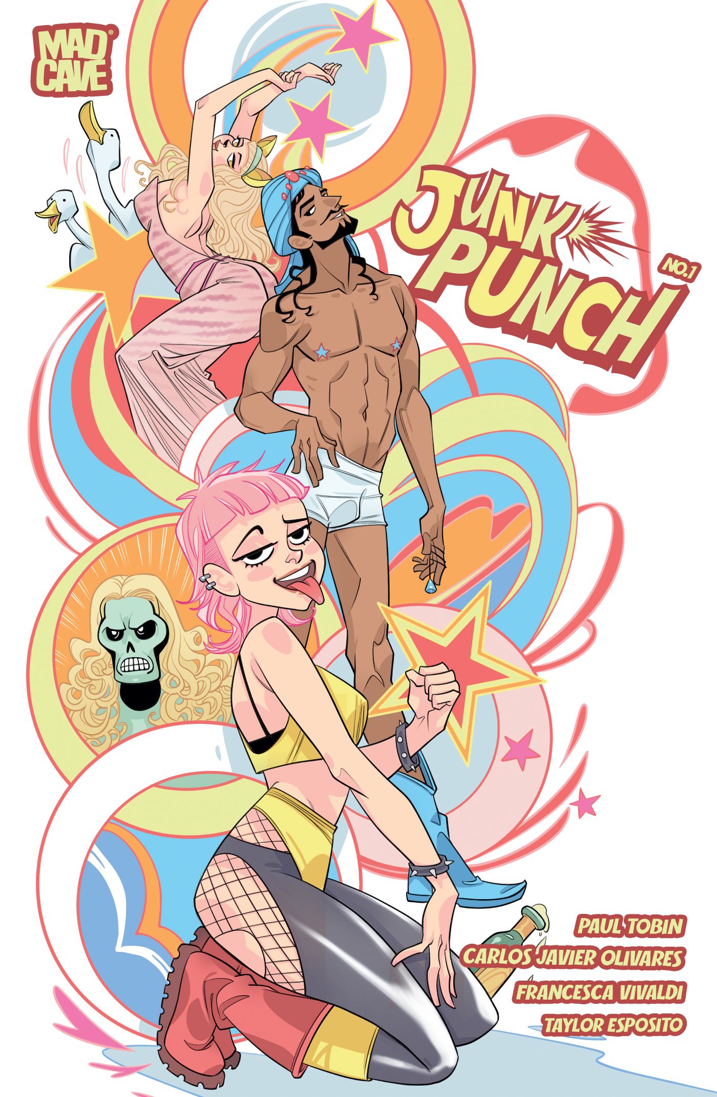 Junk Punch #1 (Cvr B Marguerite Sauvage Variant) Comic
