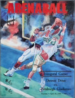 Arenaball Official Game Magazine of Arena Football