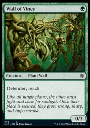 Wall of Vines (Jumpstart) Trading Card