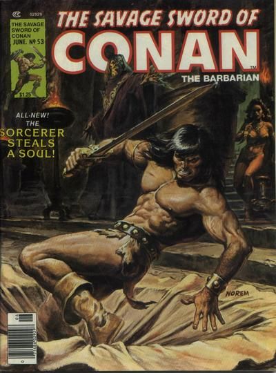 The Savage Sword of Conan #53 Comic