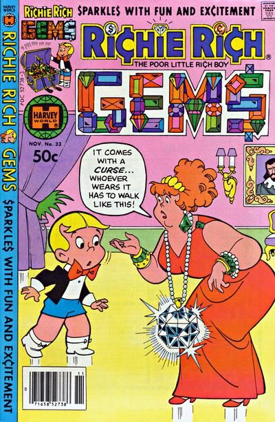 Richie Rich Gems #33 Comic